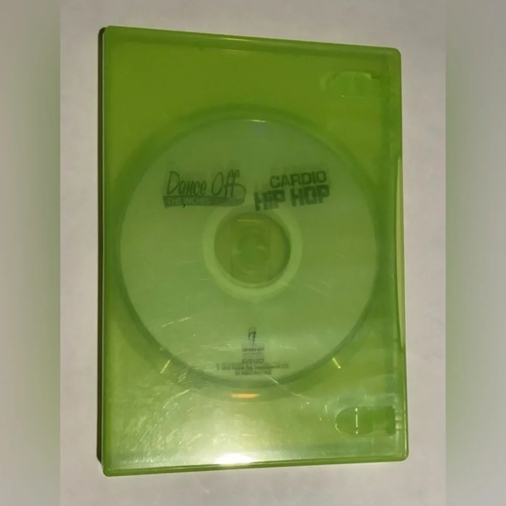 Dance Off Cardio Hip Hop Video Game - Green Case